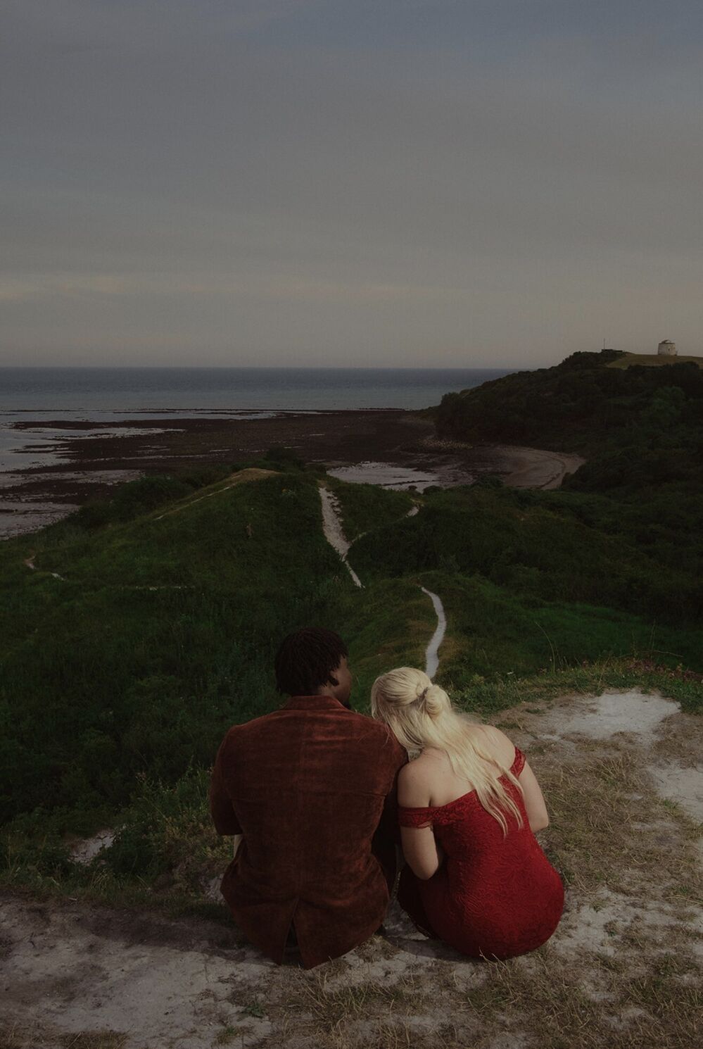 Saff and Bam at the coast